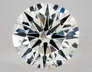 0.77 Carat I-SI1 Excellent Cut Round Diamond
