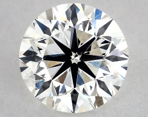 1.00 Carat I-VS2 Very Good Cut Round Diamond