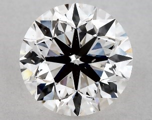 1.02 Carat F-SI1 Very Good Cut Round Diamond
