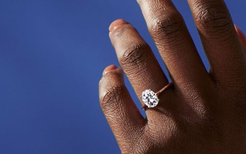 Diamond solitaire engagement ring Diamond solitaire engagement ring
